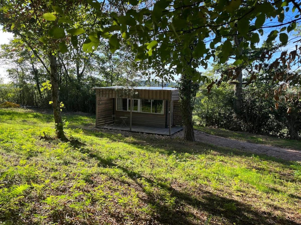 La Cabane Du Champ Du Possible Uxeau Exteriör bild